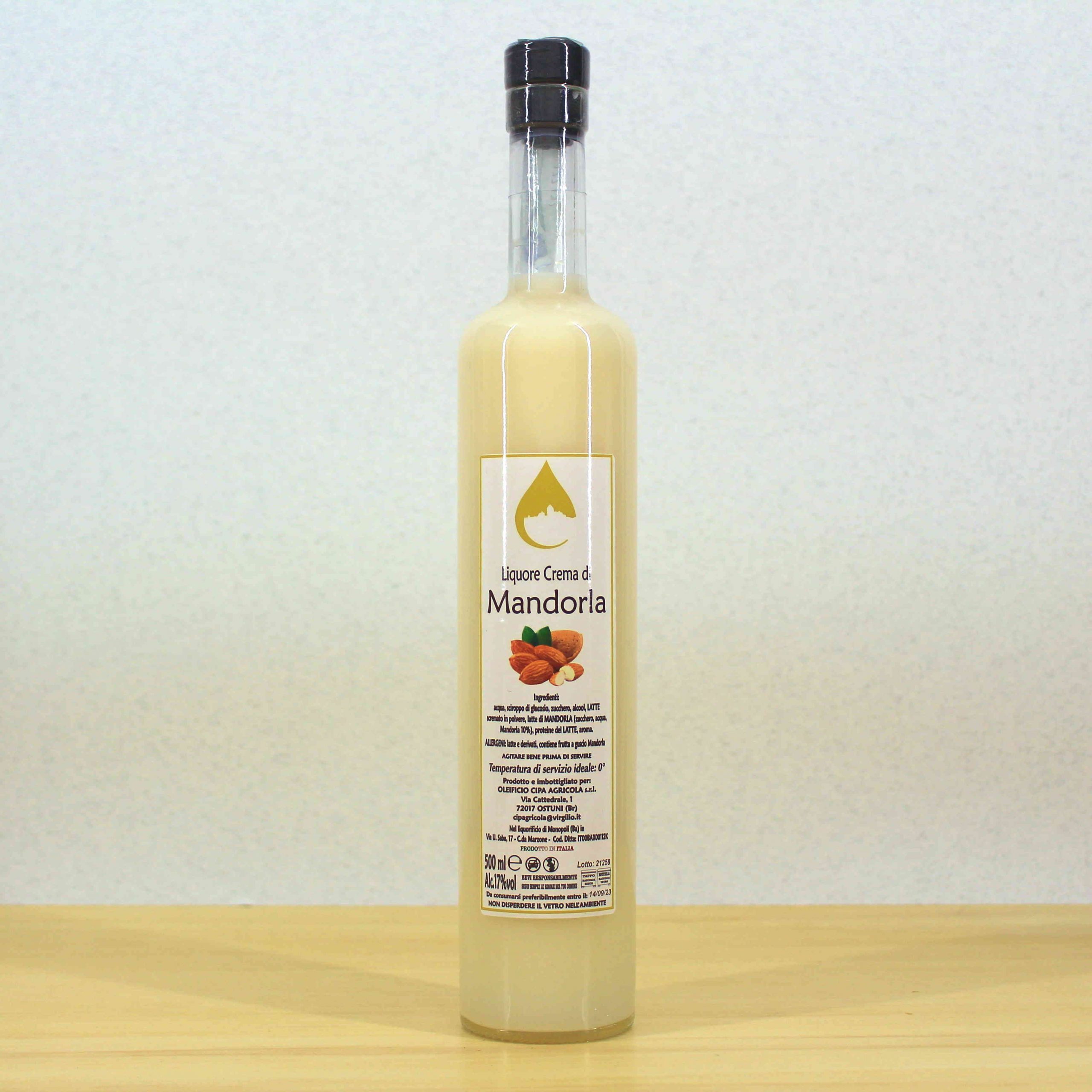 Liquore Crema di Mandorla 500 ml - 1 bottiglia - Cipa Agricola - Acquista online