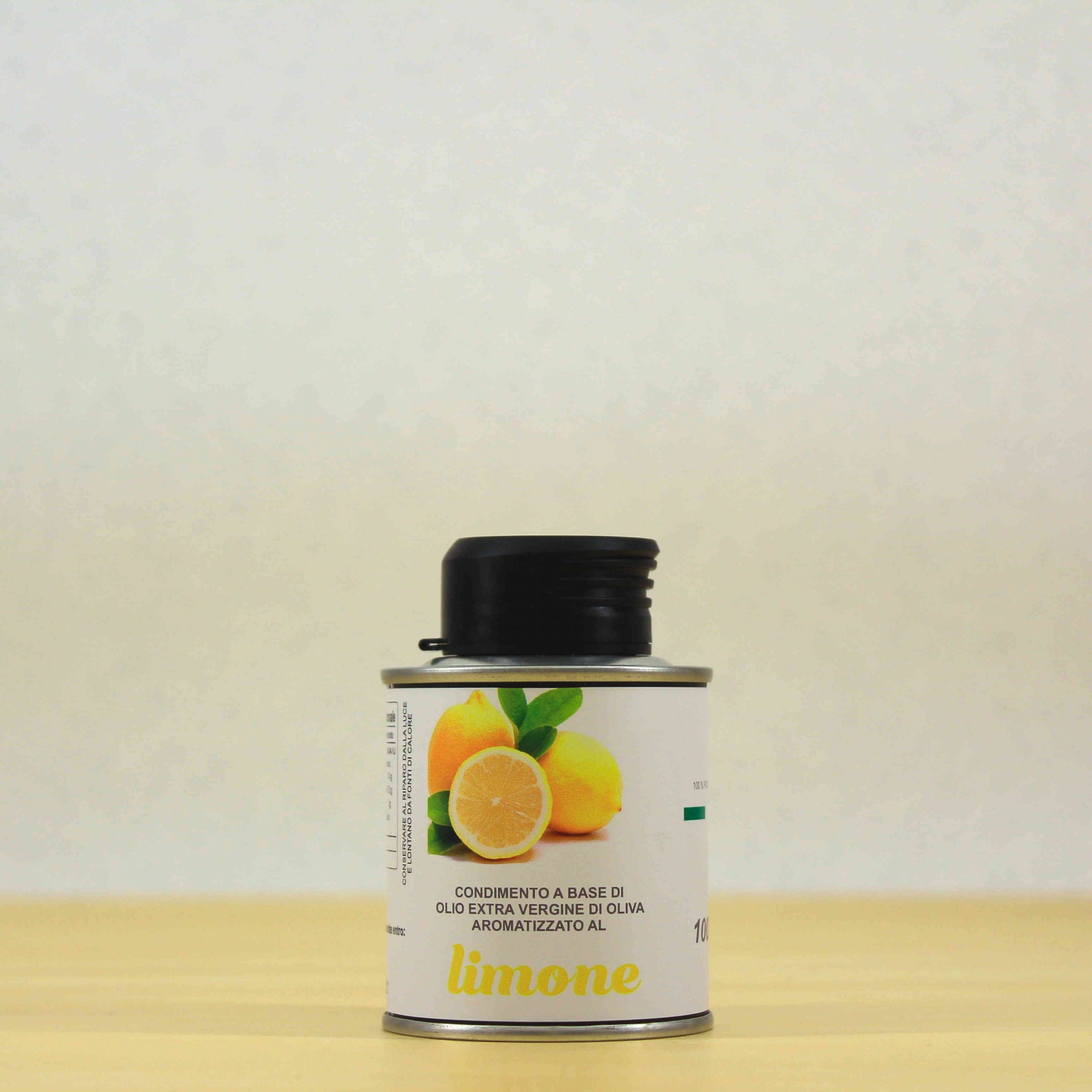 Condimento a base di olio EVO aromatizzato al limone - lattina 10 cl - Cipa Agricola - Acquista online