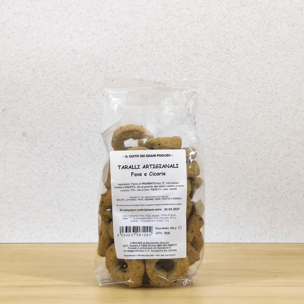 Taralli fave e cicorie - Cipa Agricola Oleificio Ostuni